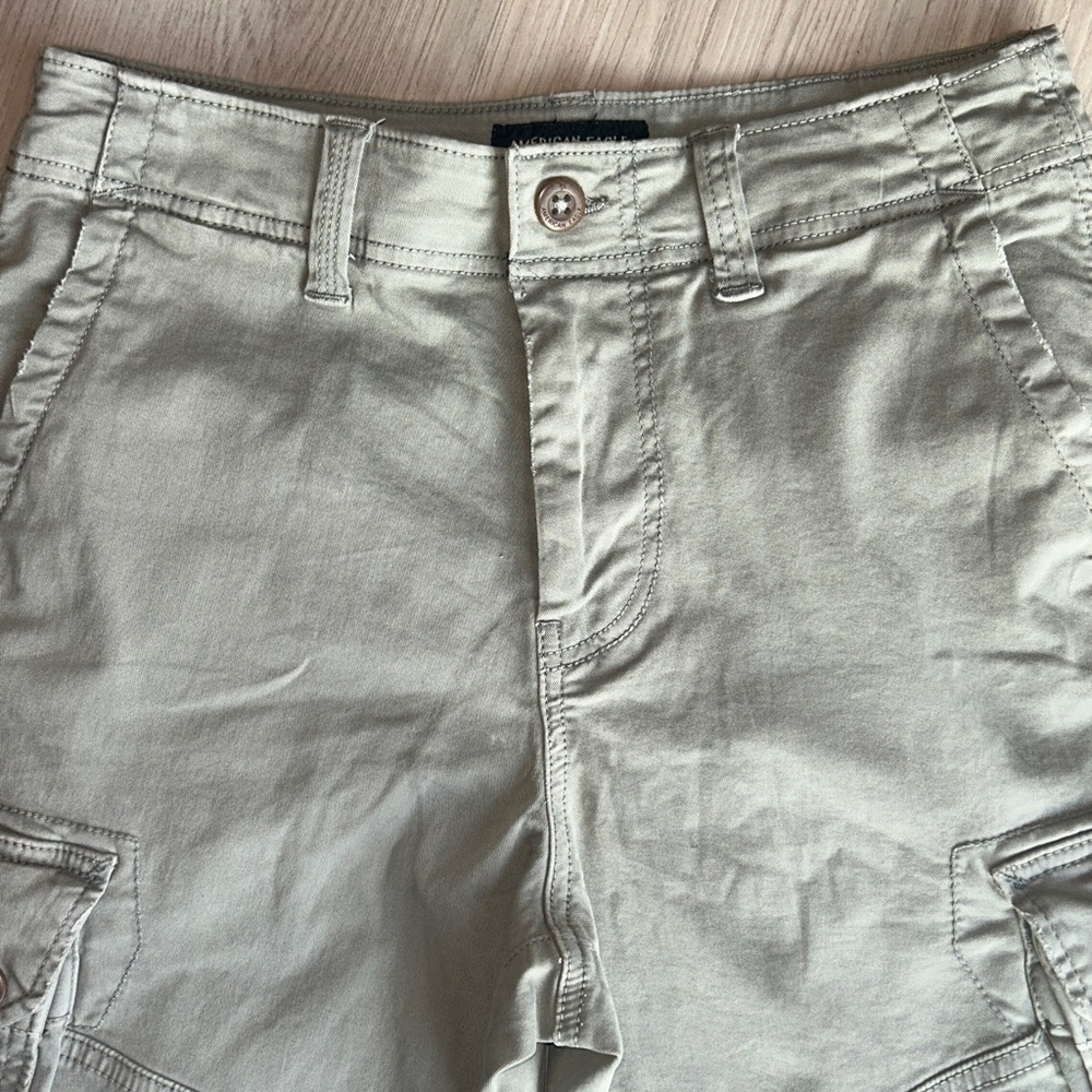 American Eagle Men's Cargo Extreme Flex Shorts W30 NWT Cotton Utility Casual - Picture 3 of 15